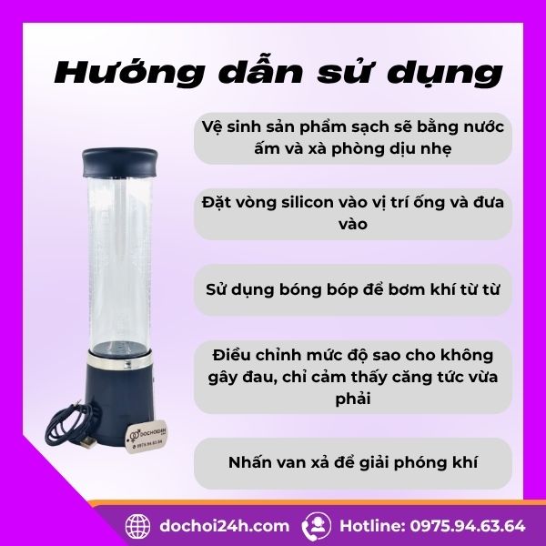 Máy Tập Passion Pump Hỗ Trợ Cải Thiện Kích Thước Nam Giới Máy tập Passion Pump 4