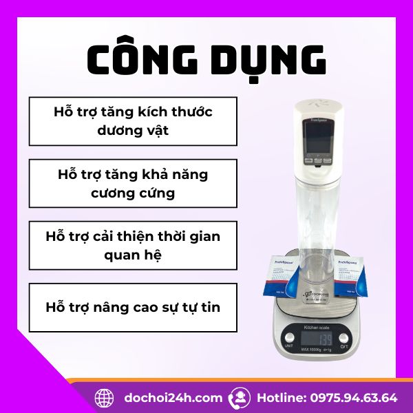 Công dụng của Máy tập dương vật FREE SPACE MEN 2