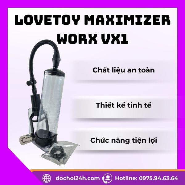 Lovetoy Maximizer Worx VX1 là gì?