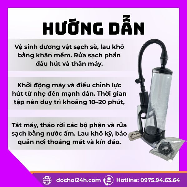 Hướng dẫn sử dụng Lovetoy Maximizer Worx VX1