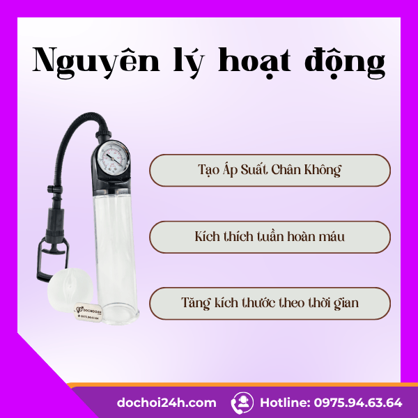 Máy tăng kích thước dương vật Penis Pump Men Powerup Penis Pump Men Powerup 6