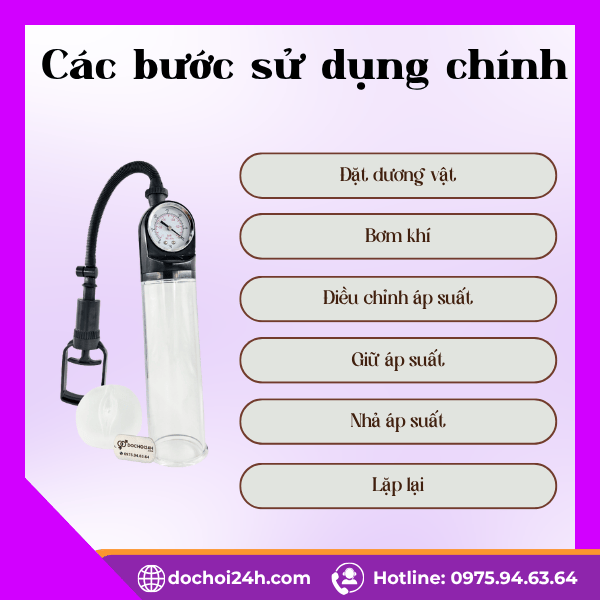 Máy tăng kích thước dương vật Penis Pump Men Powerup Penis Pump Men Powerup 9