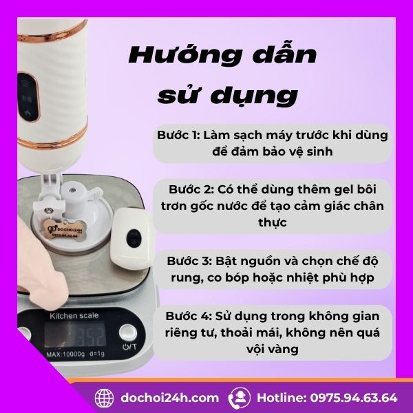 Máy massage âm đạo Cyclone Fire 3