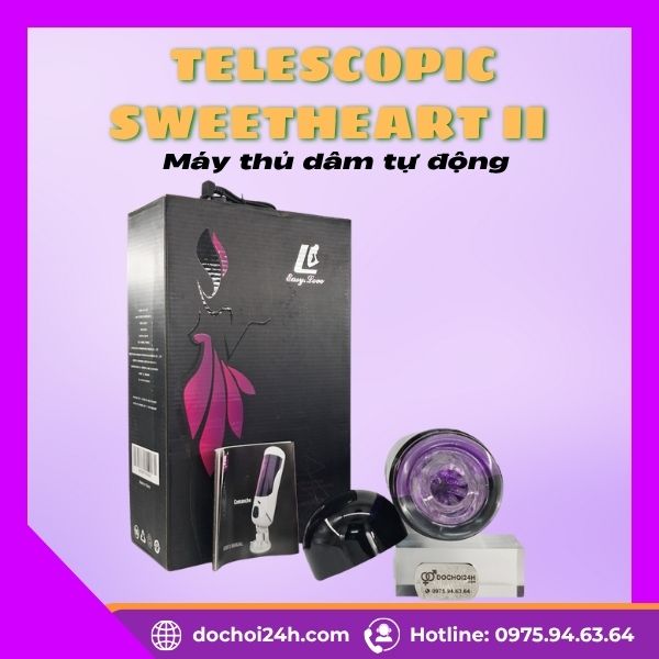 Telescopic Sweetheart II Máy Thủ Dâm Tự Động Cho Nam Giới máy thủ dâm tự động Telescopic Sweetheart II