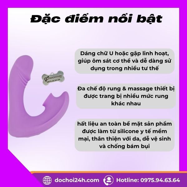 Máy Rung Couple Vibrator Massage Paloqueth USA Máy rung Couple Vibrator Massage Paloqueth USA 1