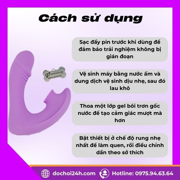 Máy Rung Couple Vibrator Massage Paloqueth USA Máy rung Couple Vibrator Massage Paloqueth USA 3