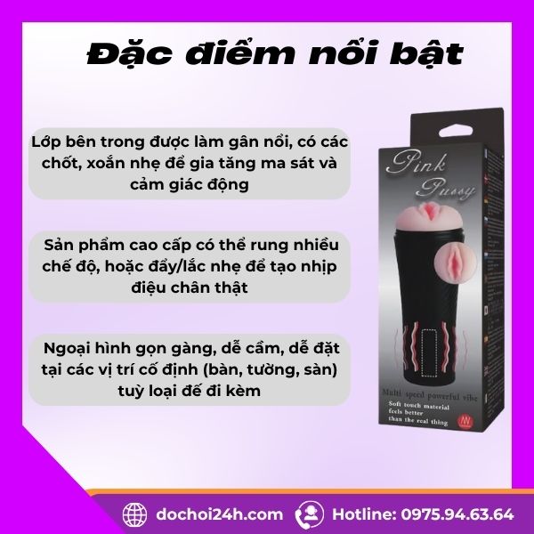 Âm đạo giả Pink Pussy 1