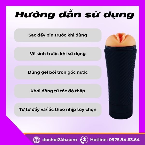 Âm đạo giả Pink Pussy 3