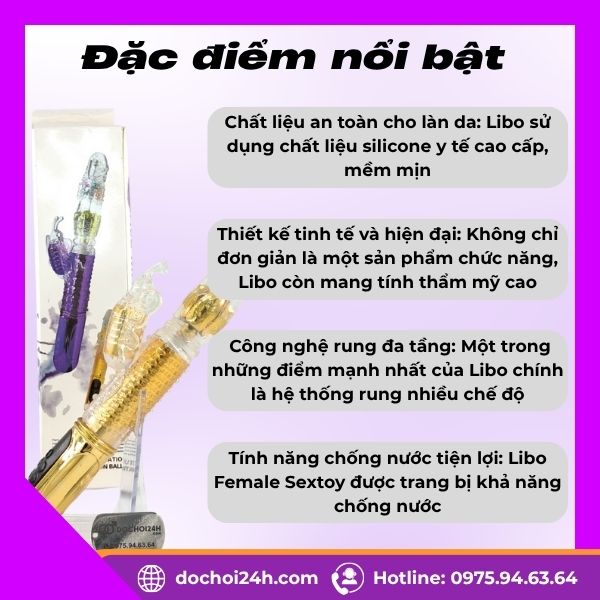 Dương Vật Giả Libo Female Sextoy Trải Nghiệm Chân Thực Dương vật giả Libo Female Sextoy 1