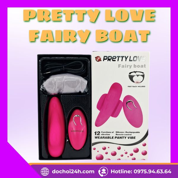 Máy massage âm đạo Pretty Love Fairy Boat