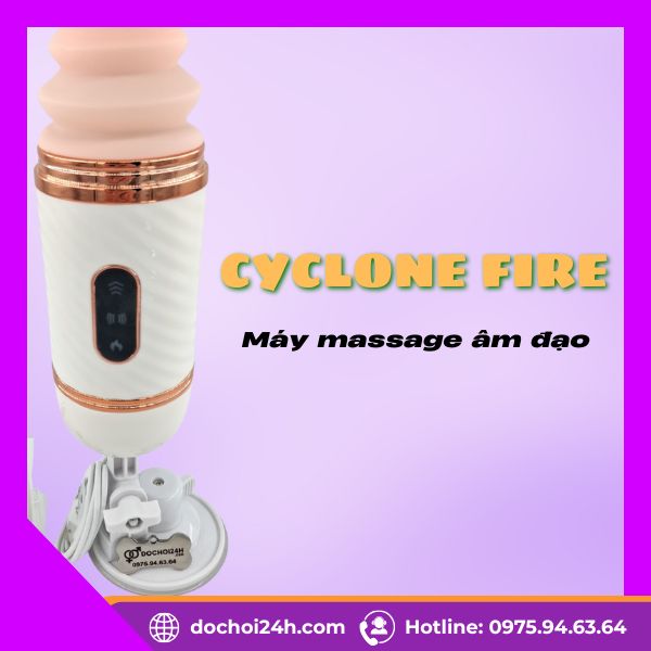 Máy massage âm đạo Cyclone Fire