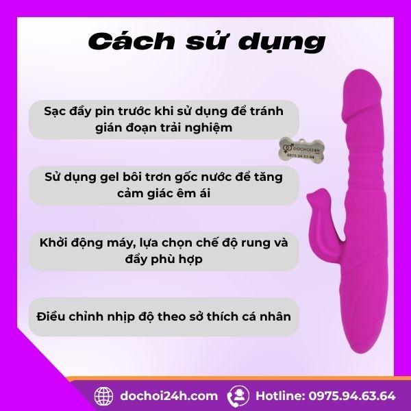 Dương vật giả Paloqueth Thrusting Vibrator 2