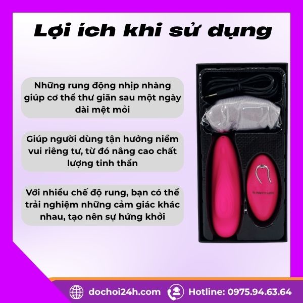 Máy massage âm đạo Pretty Love Fairy Boat 2