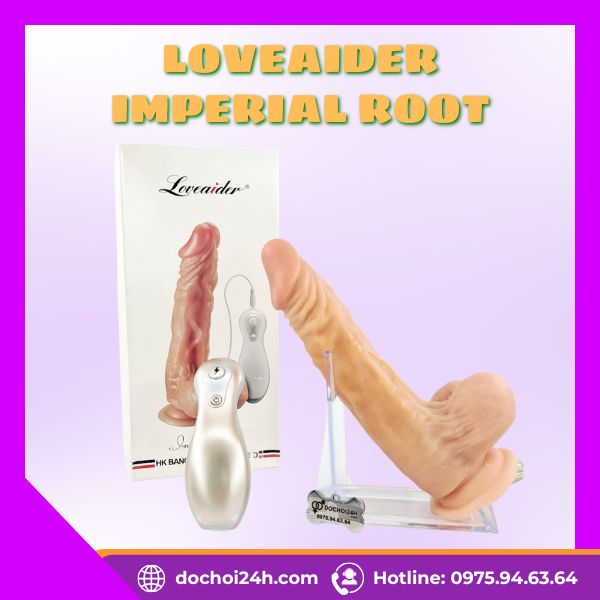 Loveaider Imperial Root Trải Nghiệm Mới Mẻ Dương Vật Giả Loveaider Imperial Root Gắn Tường