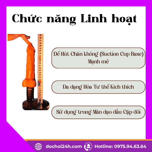 Ưu điểm nổi bật của dương vật giả đa năng JEWSN