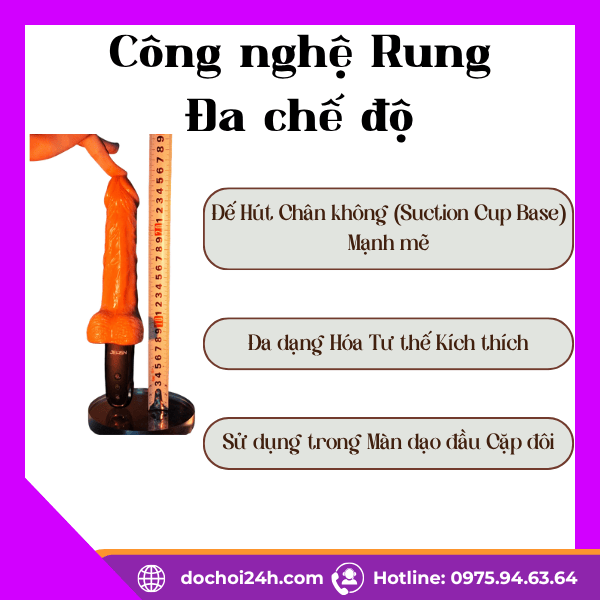 Cách dùng dương vật giả JEWSN có tay cầm