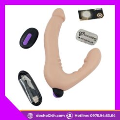 Lovetoy IJOY Strapless cao cấp dương vật giả 2 đầu có rung Lovetoy IJOY Strapless 3