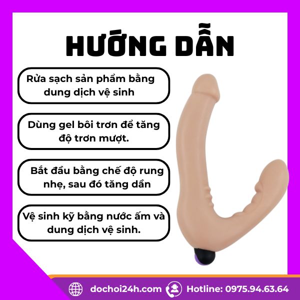 Lovetoy IJOY Strapless cao cấp dương vật giả 2 đầu có rung Hướng dẫn sử dụng chi tiết Lovetoy IJOY Strapless