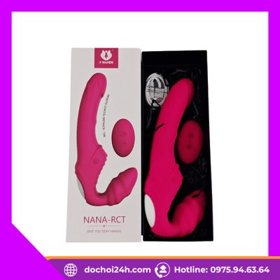 Nana-RCT Dương vật giả rung, điều khiển từ xa, chống nước Nana-RCT Dương vật giả rung, điều khiển từ xa, chống nước - Ảnh 5