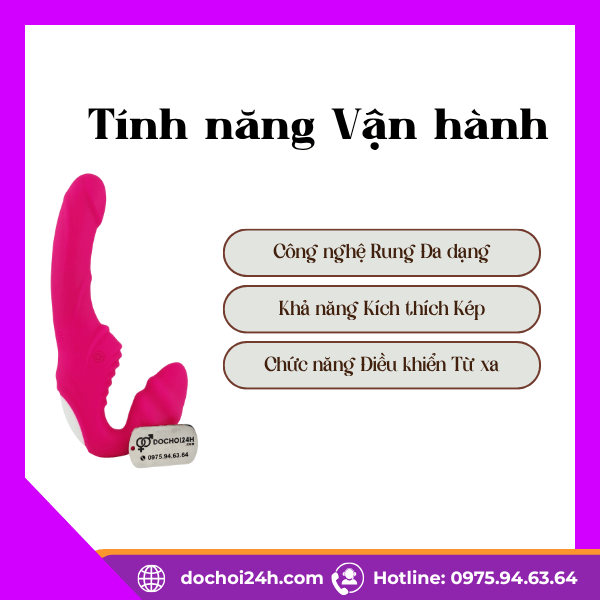 Nana-RCT Dương vật giả rung, điều khiển từ xa, chống nước Nana-RCT