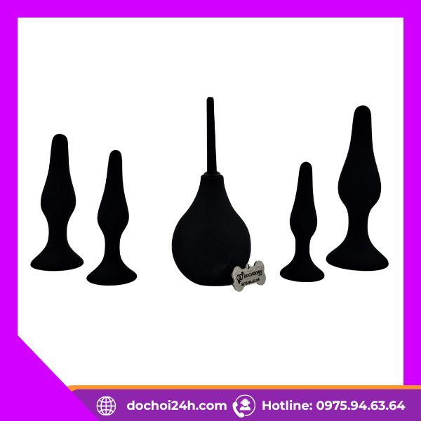 Paloqueth Anal Plug Set Bộ đồ chơi hậu môn giúp cặp đôi Paloqueth Anal Plug Set