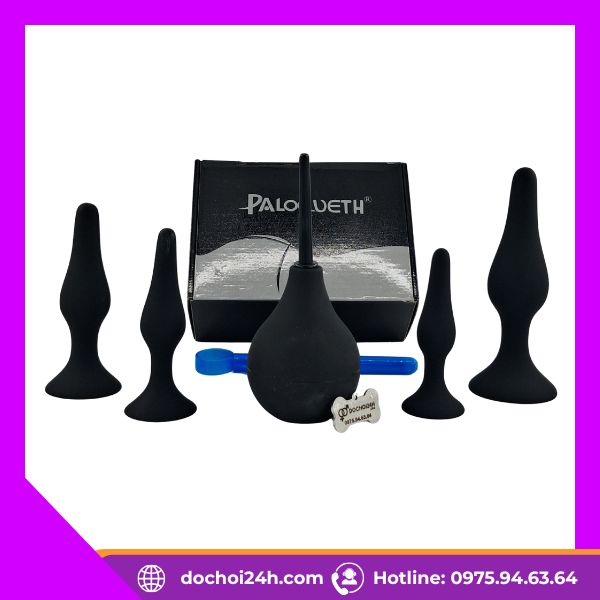 Paloqueth Anal Plug Set Bộ đồ chơi hậu môn giúp cặp đôi Paloqueth Anal Plug Set