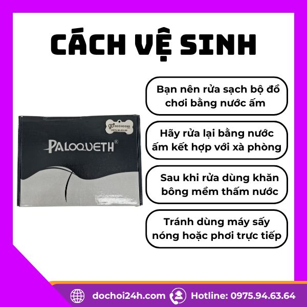 Paloqueth Anal Plug Set Bộ đồ chơi hậu môn giúp cặp đôi Paloqueth Anal Plug Set