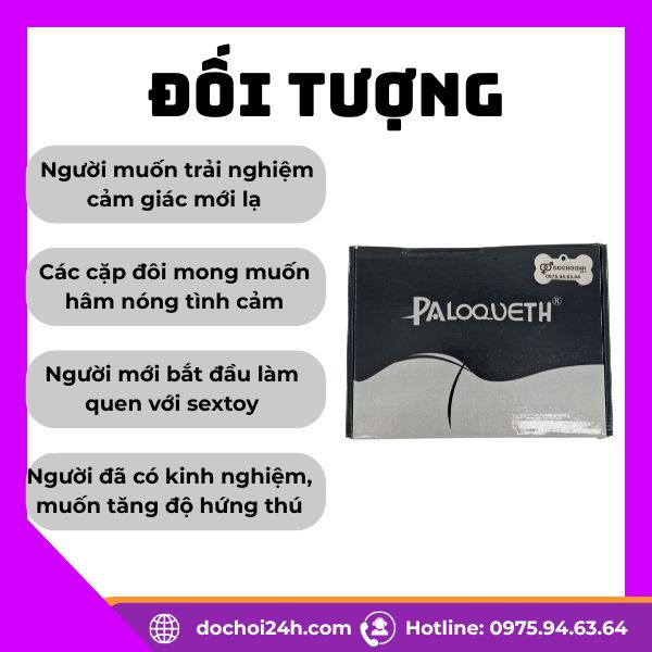 Paloqueth Anal Plug Set Bộ đồ chơi hậu môn giúp cặp đôi Paloqueth Anal Plug Set