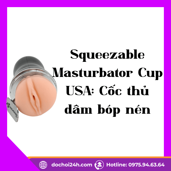 Squeezable Masturbator Cup