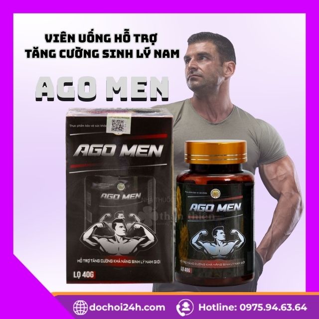 Viên Uống Hỗ Trợ Tăng Cường Sinh Lý Nam Ago Men Ago Men là gì