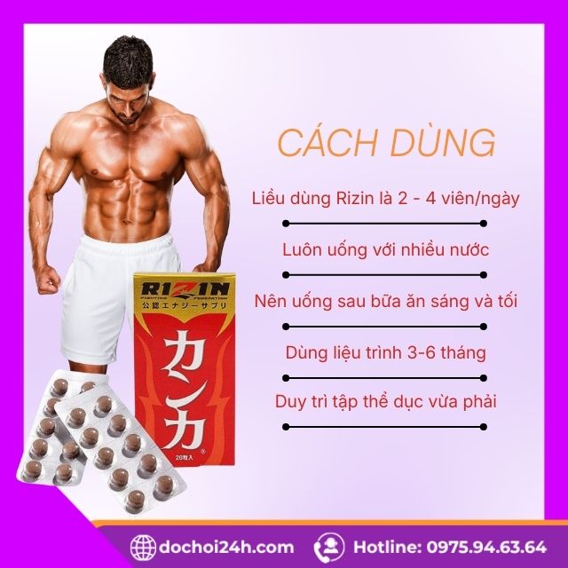 Cách Dùng Rizin Nhật Bản Để Đạt Hiệu Quả Cao
