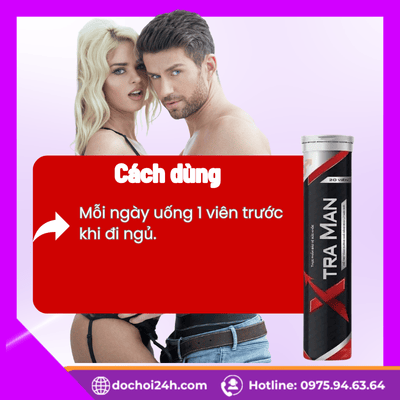 Xtraman Black Viên sủi hỗ trợ sinh lý nam cải thiện xuất tinh sớm Cách dùng viên sủi Xtraman Black đúng chuẩn và lưu ý quan trọng