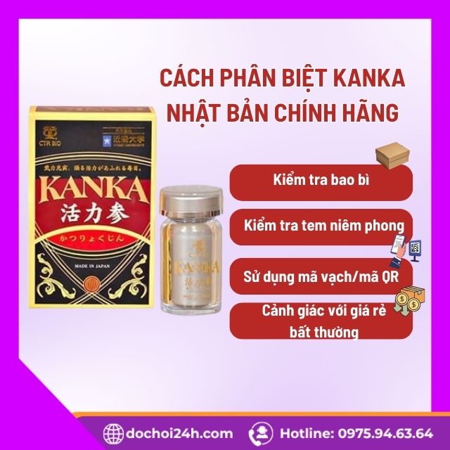 Cách phân biệt Kanka Nhật Bản chính hãng