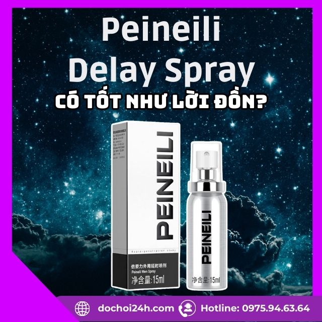 Chai xịt chống xuất tinh sớm thảo dược Peineili Delay Spray Chai xịt chống xuất tinh sớm thảo dược Peineili Delay Spray