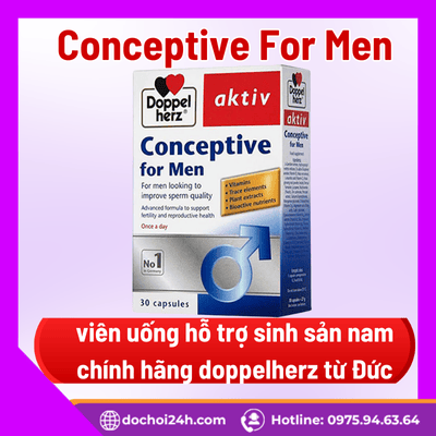 Giới thiệu sản phẩm Conceptive For Men là gì? 
