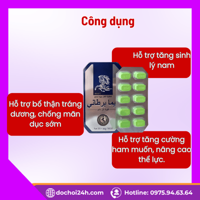 Công dụng của viên uống Cường Dương Ngựa Thái với sức khỏe sinh lý nam giới