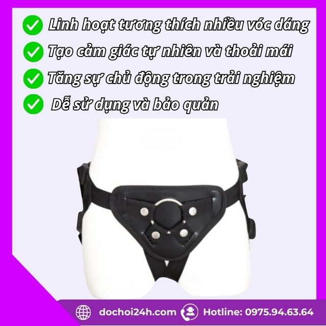 Dây đai đeo dương vật giả Strap On