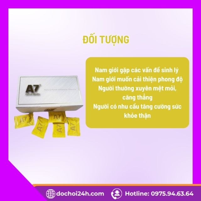 Đối tượng nên dùng viên uống Kẹo Sâm A7 