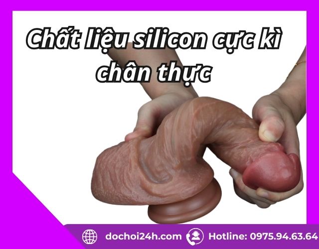 Dương vật giả Lovetoy 7.5 inch silicon gắn tường mềm dẻo Dương vật giả Lovetoy 7.5