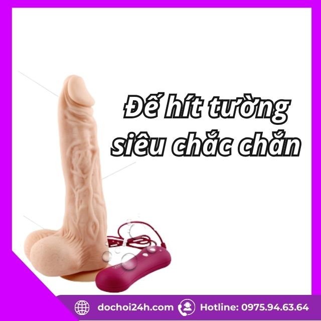 Dương vật giả gắn tường Rome silicon chân thật có gân Dương vật giả Rome