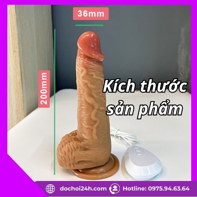 Dương Vật Giả Dính Tường Joker đa năng rung ngoáy tỏa nhiệt Dương vật giả dính tường Joker