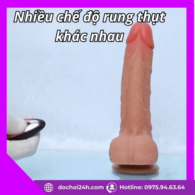 Dương Vật Giả Dính Tường Joker đa năng rung ngoáy tỏa nhiệt Dương vật giả dính tường Joker