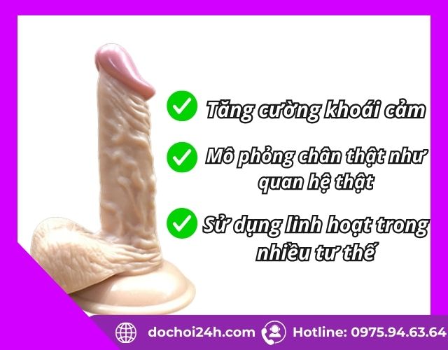 Dương vật giả gắn tường 