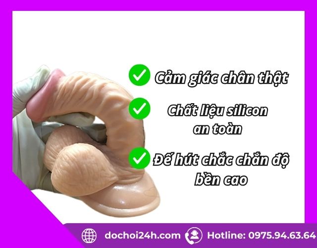 Dương vật giả gắn tường 
