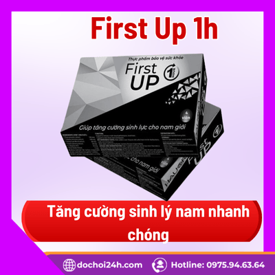 Giới thiệu viên ngậm tăng cường sinh lý nam First Up 1h là gì? 