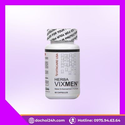 Viên Uống Hỗ Trợ Bổ Thận, Tráng Dương Nam Giới Herba Vixmen Viên Uống Hỗ Trợ Bổ Thận, Tráng Dương Nam Giới Herba Vixmen - Ảnh 2