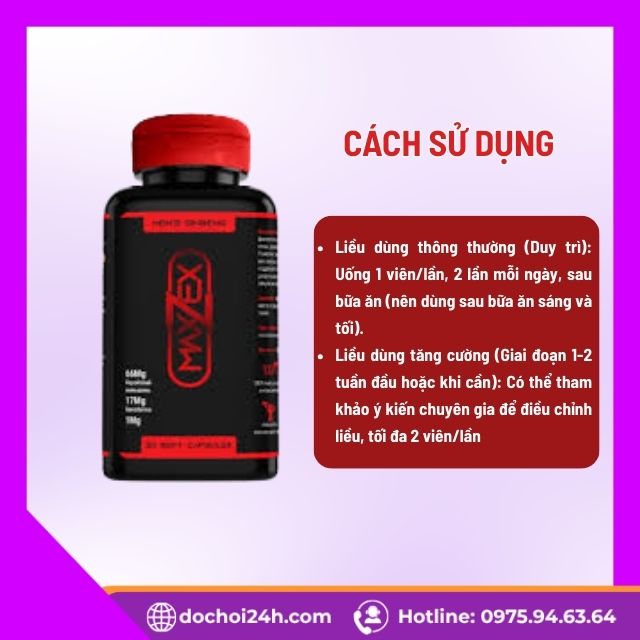 Hướng dẫn sử dụng Maxzex hiệu quả