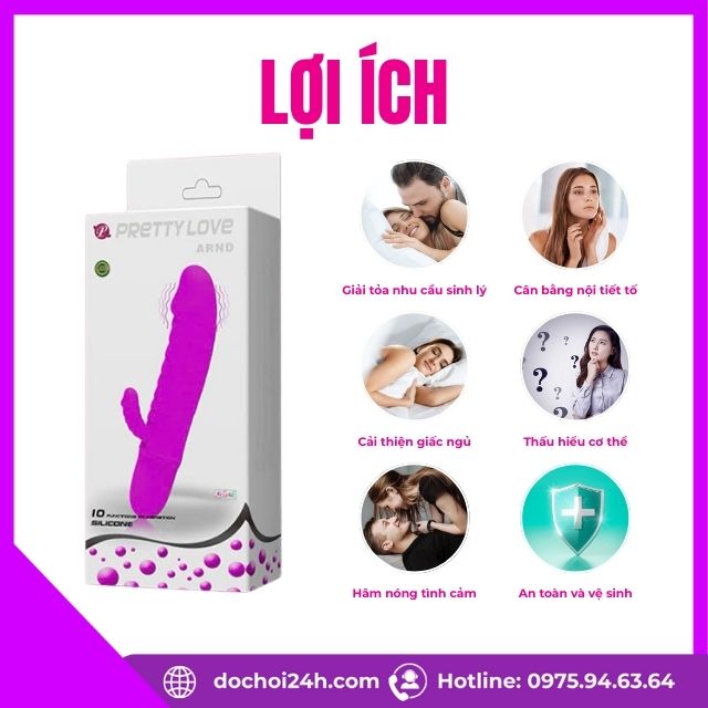 lợi ích của Dương vật giả Prettylove ARND