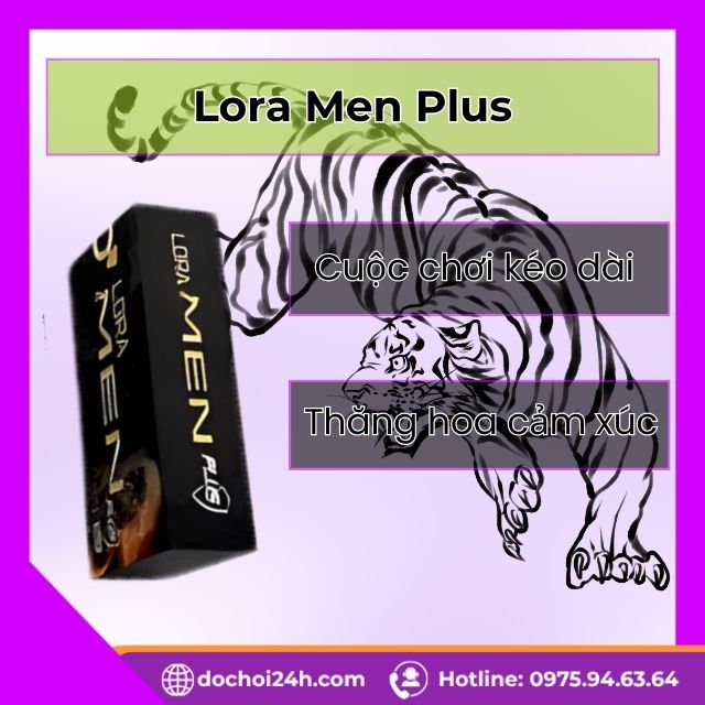 Xịt Lora Men Plus 5ml chống xuất tinh sớm Giới thiệu về Xịt Lora Men Plus