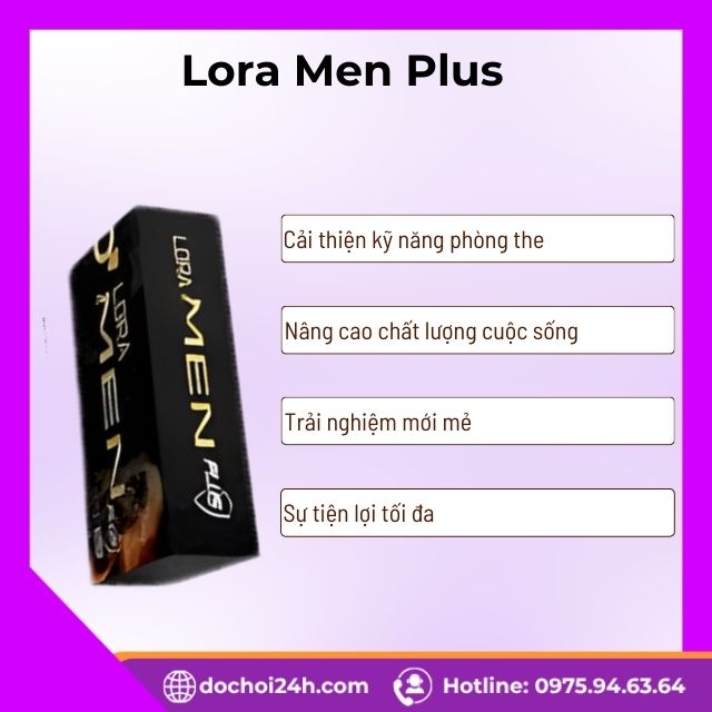 Xịt Lora Men Plus 5ml chống xuất tinh sớm Những lợi ích khi sử dụng Xịt Lora Men Plus thường xuyên